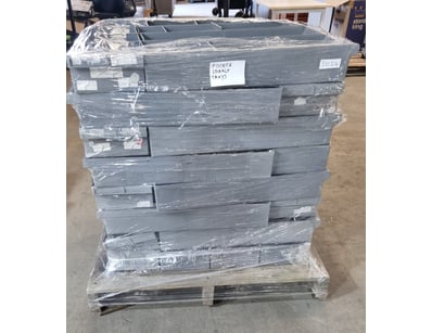 Fischer storage trays ,grey coloured,multiple unit...