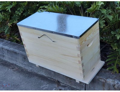 21Pcs Frame wood NUC box with Gal cover Sold as Lo...