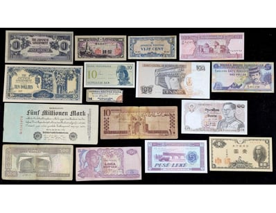 UNRESERVED Banknotes & Coins (A1000) - Lot 670