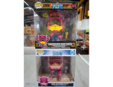 FUNKO POP! MARVEL FANTASTIC FOUR GALACTUS WITH SIL...