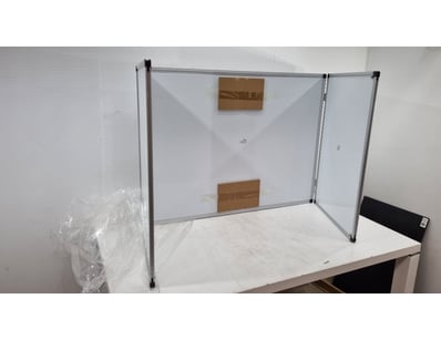 Vision Chart VCAB1290 Whiteboard Cabinet, a lockab...