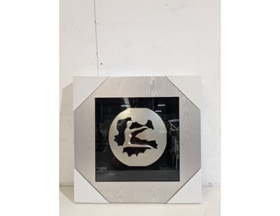 Contemporary sculptural display piece featuring a ...