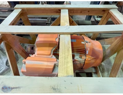 Unused WEG Industrial AC electric motor assembly. ...