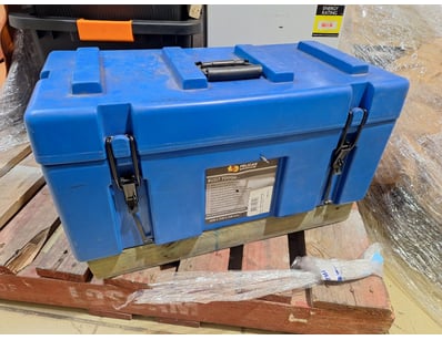 Storage Box, Blue Finish

