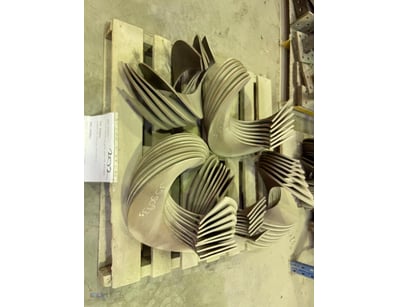 Comprehensive collection of Screw flights componen...