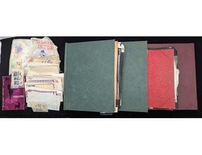 LARGE COLLECTION OF WORLD STAMPS IN ALBUMS

Vari...