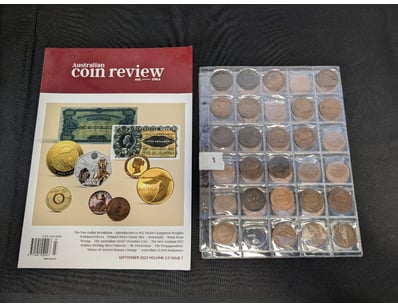 COLLECTION OF AUSTRALIAN ONE PENNIES

Includes P...