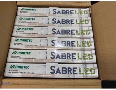 RRP $599.70 BULK LOT - QTY 6 Martec Sabre Square 2...