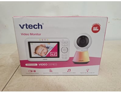 1 x Vtech BM4200N video  baby monitor, RRP$159.00,...