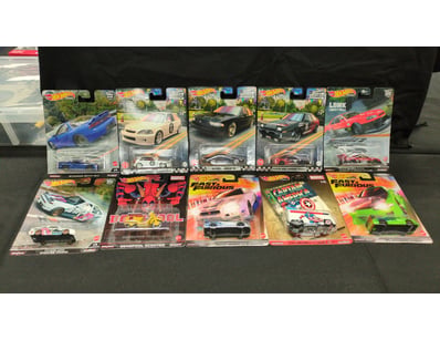 10X ASSORTED HOT WHEELS PREMIUM CARS INCLUDING '95...