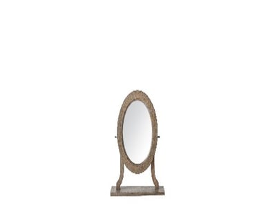 RRP: $702, Mustique Dressing Table Mirror 525x200x...