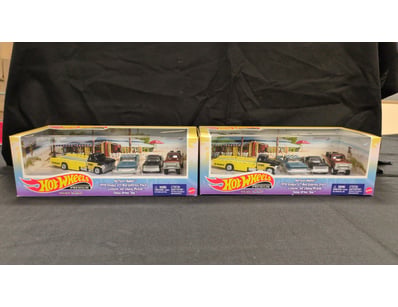2X HOT WHEELS PREMIUM BOXED SETS INCLUDING HORIZON...