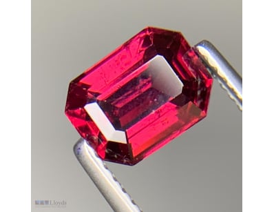 CERTIFIED 2.28CT NATURAL GARNET – PURPLE-RED GARNE...