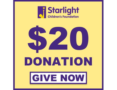 CLICK 'GIVE NOW' TO DONATE $20 TO SUPPORT STARLIGH...
