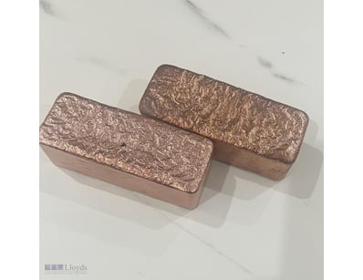 1 KILO COPPER BAR INVESTMENT GRADE X 2  



311204...
