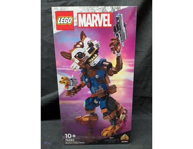 LEGO MARVEL ROCKET & BABY GROOT SET 76282 - BUILDA...