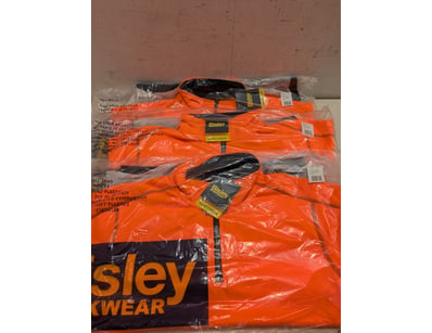 Bulk lot of Bisley brand safety workwear comprisin...
