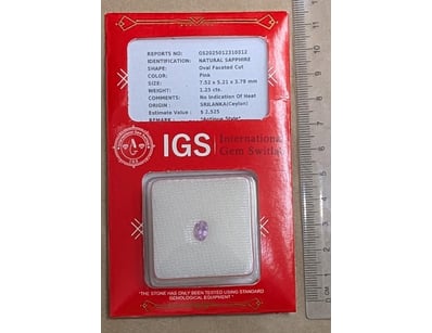 UNRESERVED Diamonds, Gemstones & Opals (A984) - Lot 3005