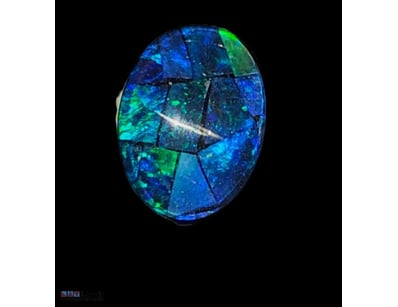 1.2 CARATS COOBER PEDY MOSAIC TRIPLET.    

Dimens...
