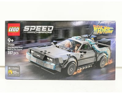 LEGO Speed Champions 77256 Time Machine from Back ...