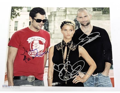 THE DUKES OF HAZARD SIGNED 2005 MOVIE PHOTO / PHOT...