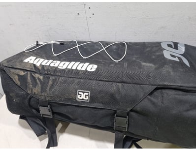 Kayak,inflatable,includes pump and kayak bak. 

...