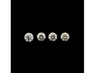 1.32CT TDW X 4, NATURAL DIAMONDS     

Round Brill...