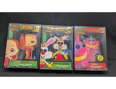 FUNKO POP! ENAMEL PIN COLLECTION - ROGER RABBIT & ...
