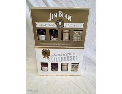 Lot comprising two Jim Beam bourbon whiskey tastin...