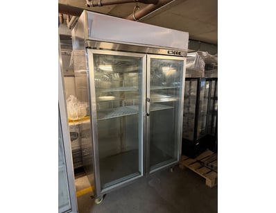 Commercial upright display refrigerator, Model GDF...