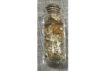 VIAL FULL OF GOLD LEAF/FLAKE, Great Christmas