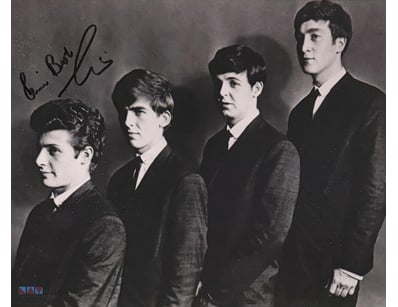 THE BEATLES PETE BEST SIGNED PHOTO

Pete Best Pers...