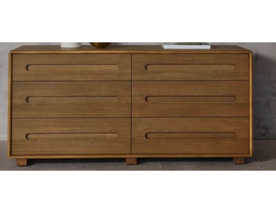 RRP: $1630, Dresser, Oak, Solid Poplar & Solid Hem...