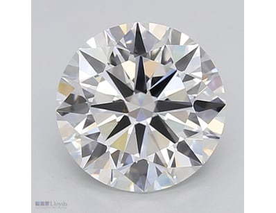 4.06 CARATS D/VVS2 LAB GROWN DIAMOND - IGI CERTIFI...