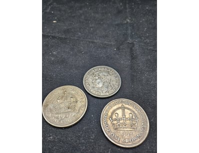 BRITISH COMMONWEALTH SILVER CROWNS COLLECTION - 19...