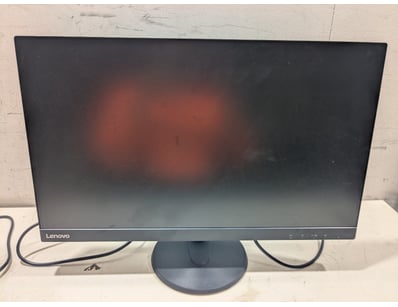Lenovo D27-40 27-inch LCD monitor in working condi...