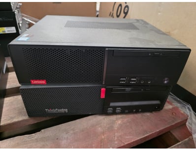 Lenovo ThinkCentre desktop computer bundle featuri...