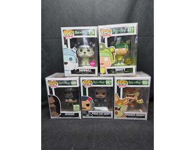 RICK AND MORTY FUNKO POP ANIMATION COLLECTION - 5 ...