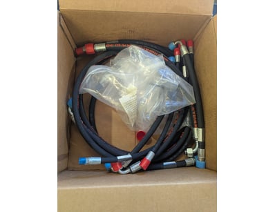 Air hoses and fittings

SOLD AS LOT

