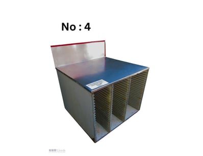 Pizza Storage Bench with 3 different sized storage...
