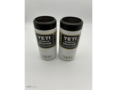 Yeti Rambler Slim Can Coolers - White - Twin Pack ...