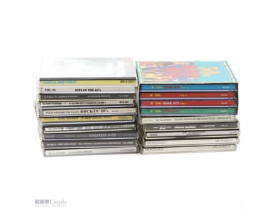 ASSORTED CD'S. 

Assorted Cd'S With Rock Music, 50...