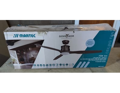 RRP $360.58 Martec Governor 60" 3-blade Ceiling Fa...
