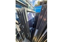 Aluminium Frame Window, 14mm Glass, Fixed Panel,