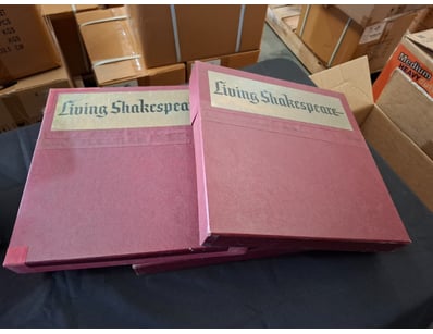 Various living Shakespeare book boxed bundles 

No...