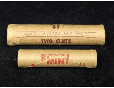 1966 ONE AND TWO CENT COIN ROLL

657745+21


