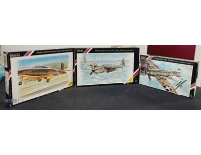 SPECIAL HOBBY AIRCRAFT MODEL KIT COLLECTION - THRE...