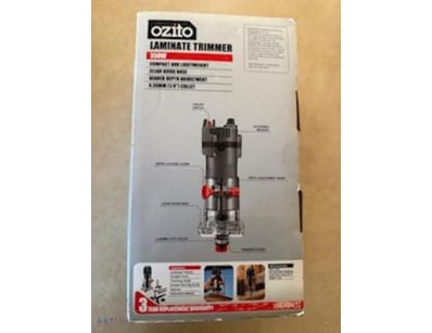 Ozito Laminate Trimmer, Gerared Depth Adjustable
