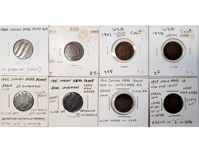 Banknotes & Coins (A982) - Lot 3526