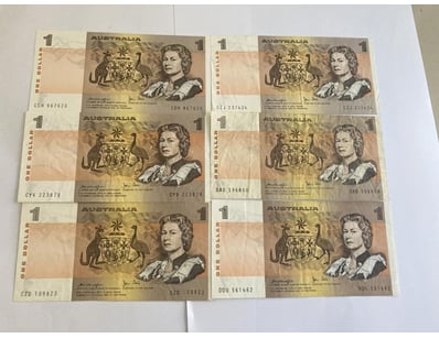Banknotes & Coins (A978) - Lot 1956